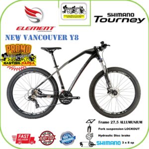 SALE Sepeda Gunung 27,5 inch Police MTB Vancouver 2023  Y8 Speed New Design BY element