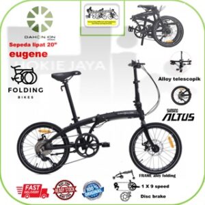 Sepeda Lipat DAHON ion EUGENE 20" Frame alloy II Shimano altus 2x9 speed II Disc brake