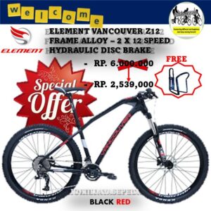SALE Sepeda Gunung 27,5 inch Police MTB Vancouver 2023  Z12 Speed New Design BY element